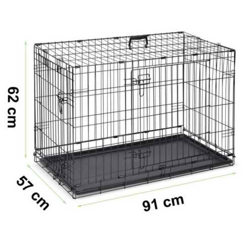 Klatka dla zwierząt 91 x 57 x 62 cm PH-201 TRANSPORTOWA PRZENOŚNA Klatka dla zwierząt 91 x 57 x 62 cm PH-201 TRANSPORTOWA PRZENOŚNA