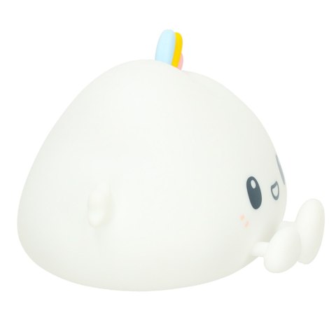 Lampka nocna dla dzieci silikonowa na baterie biała RGB chmurka Lampka nocna dla dzieci silikonowa na baterie biała RGB chmurka