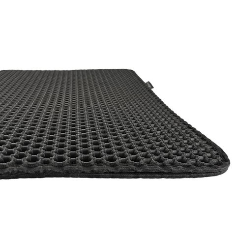 DIAMENTIQ Mata pod kuwetę dla kota wycieraczka Czarny prostokąt 45x60 DIAMENTIQ Mata pod kuwetę dla kota wycieraczka Czarny prostokąt 45x60