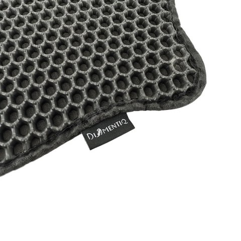DIAMENTIQ Mata pod kuwetę dla kota wycieraczka Czarny prostokąt 45x60 DIAMENTIQ Mata pod kuwetę dla kota wycieraczka Czarny prostokąt 45x60
