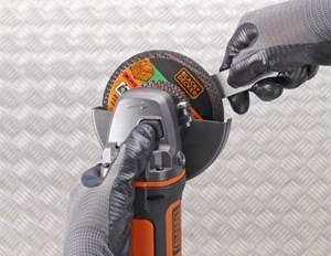 Szlifierka kątowa bez aku18V BDBCG720N BLACK&DECKER Szlifierka kątowa bez aku18V BDBCG720N BLACK&DECKER