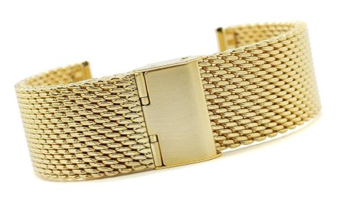 Bransoleta - Siatka Mesh Gold PVD 22 mm gr. 2,2 mm Bransoleta - Siatka Mesh Gold PVD 22 mm gr. 2,2 mm