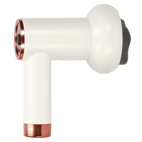 Pistolet do masażu masażer do pleców ciała karku wyszczuplający 9w1 biały Pistolet do masażu masażer do pleców ciała karku wyszczuplający 9w1 biały