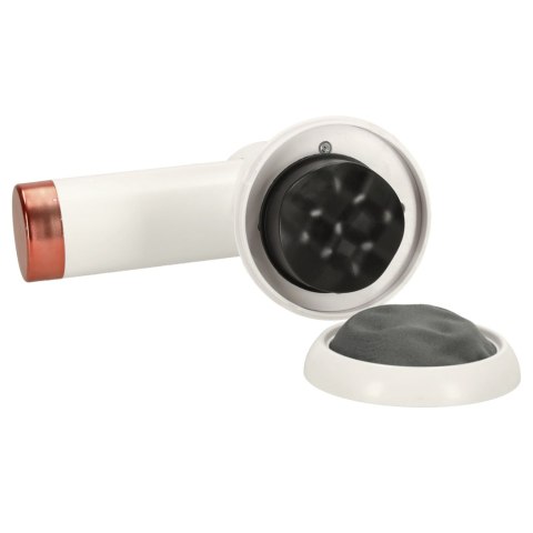 Pistolet do masażu masażer do pleców ciała karku wyszczuplający 9w1 biały Pistolet do masażu masażer do pleców ciała karku wyszczuplający 9w1 biały