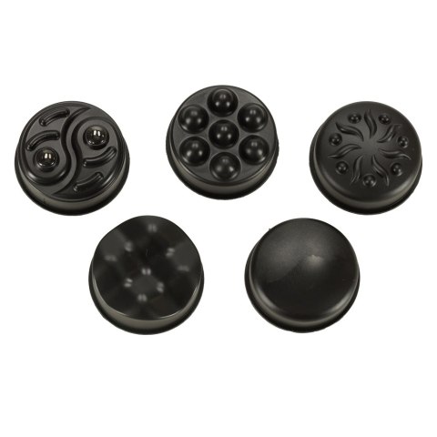 Pistolet do masażu masażer do pleców ciała karku wyszczuplający 9w1 biały Pistolet do masażu masażer do pleców ciała karku wyszczuplający 9w1 biały
