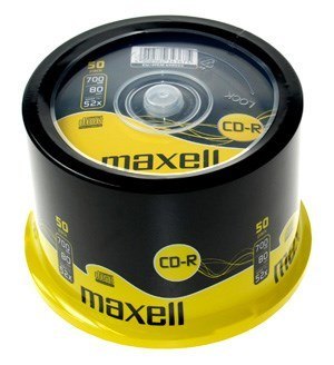 MAXELL CD-R 700 MB 52x80 min, blister, płyta MAXELL CD-R 700 MB 52x80 min, blister, płyta