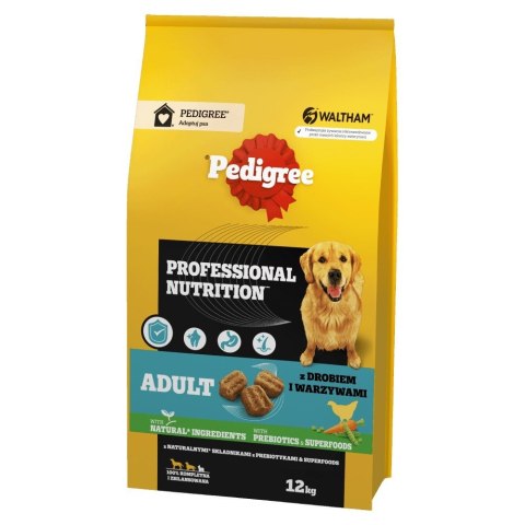 PEDIGREE Professional adult kurczak - sucha karma dla psa - 12kg PEDIGREE Professional adult kurczak - sucha karma dla psa - 12kg