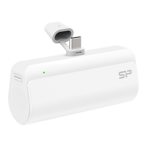 Powerbank Silicon Power QD50 5000mAh PD 2x USB-C biały Powerbank Silicon Power QD50 5000mAh PD 2x USB-C biały