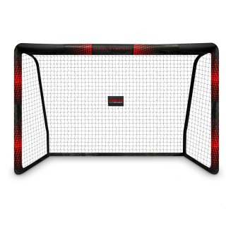 BRAMKA DO PIŁKI NOŻNEJ 300 X 200 X 120 CM NS-473 CZARNO-CZERWONA
