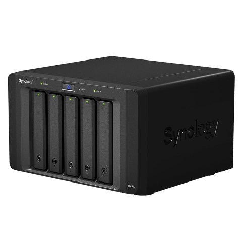 Expansion unit Synology DX517; Tower; 5x (3.5"/2.5" SATA HDD/SSD) Expansion unit Synology DX517; Tower; 5x (3.5"/2.5" SATA HDD/SSD)