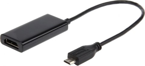 Adapter GEMBIRD Micro USB - HDMI A-MHL-002 micro USB - HDMI Adapter GEMBIRD Micro USB - HDMI A-MHL-002 micro USB - HDMI