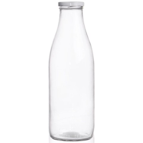 Butelka na mleko szklana 1 l Butelka na mleko szklana 1 l
