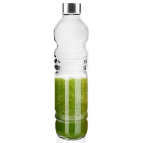Butelka szklana na wodę sok lemoniadę smoothie koktajl 1,1 l