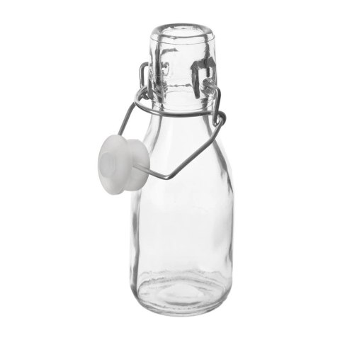 Butelka z klipsem szklana 160 ml Butelka z klipsem szklana 160 ml