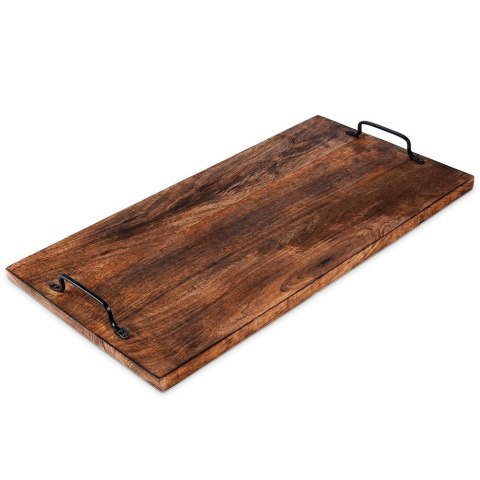 Deska do krojenia z uchwytami drewniana / taca do serwowania 56x29 cm Deska do krojenia z uchwytami drewniana / taca do serwowania 56x29 cm