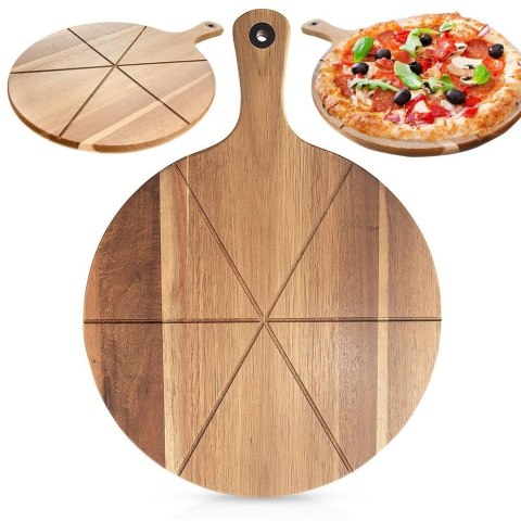 Deska do pizzy drewniana 43,5x32 cm Deska do pizzy drewniana 43,5x32 cm