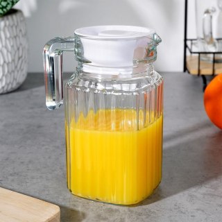 Dzbanek z pokrywką szklany 650 ml