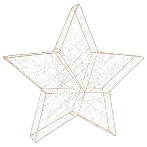 Gwiazda świecąca złota 60 LED 50 cm Gwiazda świecąca złota 60 LED 50 cm