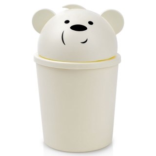 Kosz na śmieci odpady mini łazienkowy stołowy stół miś 1,5 l
