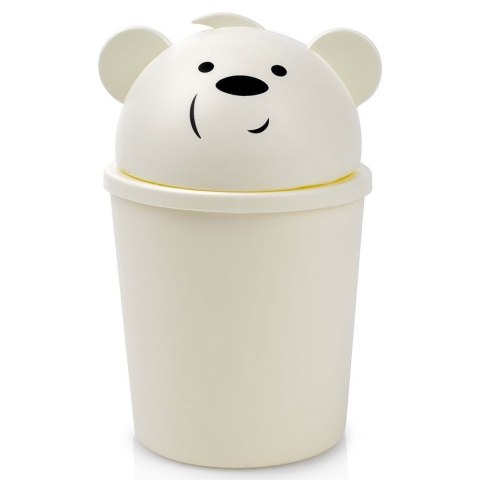 Kosz na śmieci odpady mini łazienkowy stołowy stół miś 1,5 l