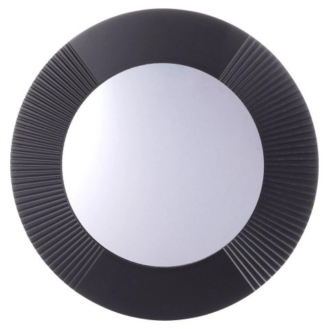 Lustro ścienne czarne okrągłe 30 cm