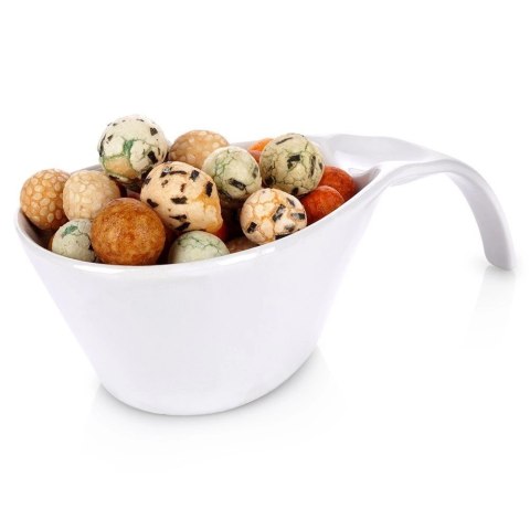 Miseczka na przekąski porcelanowa biała 190 ml Miseczka na przekąski porcelanowa biała 190 ml