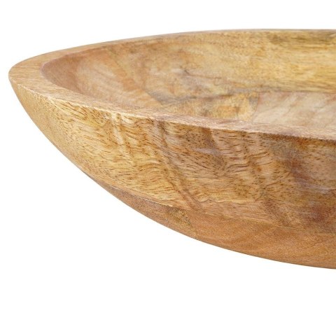 Miska misa na owoce do serwowania dań drewniana 30x6,5 cm
