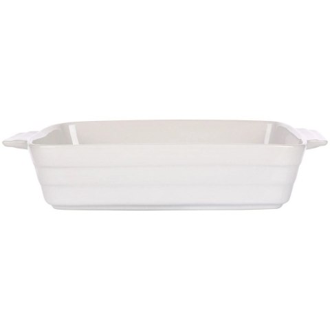 Naczynie żaroodporne ceramiczne białe 30x18,5x6 cm