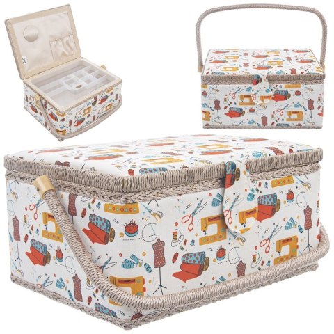 ORGANIZER NA NICI PRZYBORNIK KUFEREK 30X23X16 CM ORGANIZER NA NICI PRZYBORNIK KUFEREK 30X23X16 CM