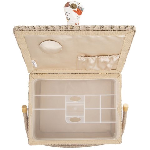 ORGANIZER NA NICI PRZYBORNIK KUFEREK 30X23X16 CM ORGANIZER NA NICI PRZYBORNIK KUFEREK 30X23X16 CM