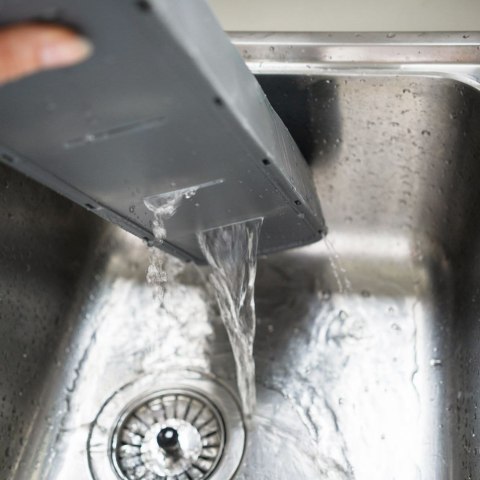 Organizer wkład do szuflady na sztućce szary 39x11,5x5,5 cm