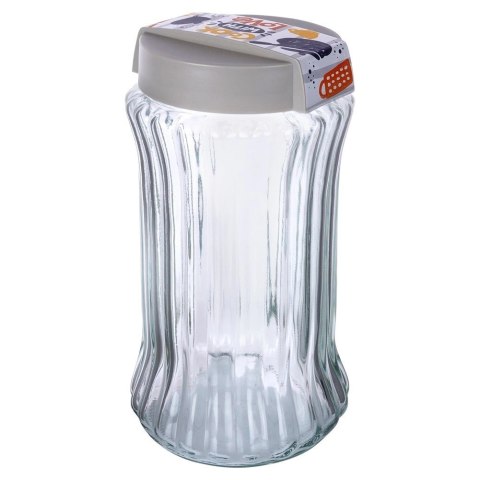 Pojemnik na produkty sypkie szklany 1,6 l Pojemnik na produkty sypkie szklany 1,6 l