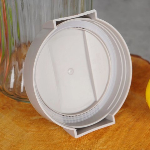 Pojemnik na produkty sypkie szklany 1,6 l Pojemnik na produkty sypkie szklany 1,6 l