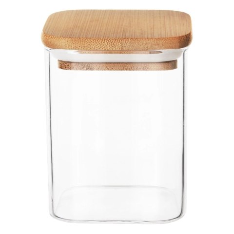 Pojemnik na produkty sypkie szklany z pokrywką i uszczelką 850 ml Pojemnik na produkty sypkie szklany z pokrywką i uszczelką 850 ml