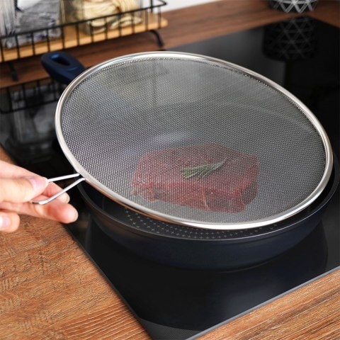 Pokrywka ochronna do smażenia przeciw pryskaniu 24,5 cm