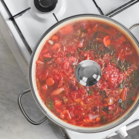 Pokrywka szklana do garnka patelni 26 cm