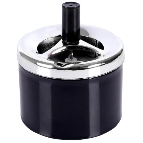 Popielniczka zamykana metalowa 9,5 cm Popielniczka zamykana metalowa 9,5 cm