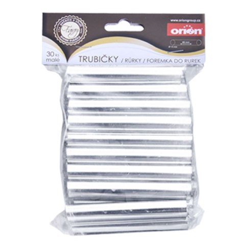 Rurki cukiernicze foremki formy do rurek 30 sztuk 8 cm Rurki cukiernicze foremki formy do rurek 30 sztuk 8 cm