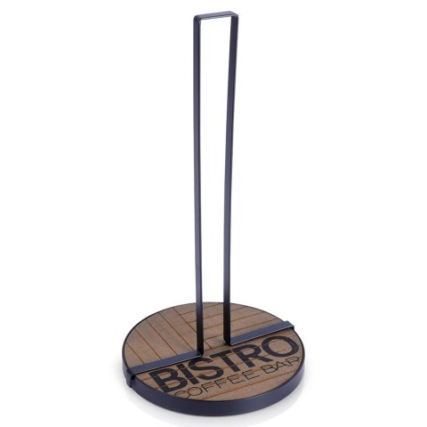 Stojak na ręcznik papierowy metalowy czarny BISTRO 32 cm Stojak na ręcznik papierowy metalowy czarny BISTRO 32 cm