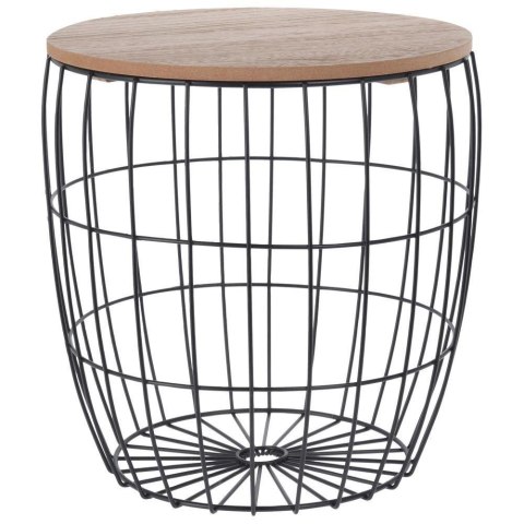 Stolik metalowy h41x42cm-porysowany blat Stolik metalowy h41x42cm-porysowany blat