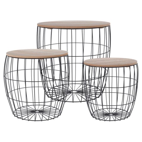 Stolik metalowy h41x42cm-porysowany blat Stolik metalowy h41x42cm-porysowany blat