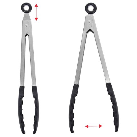 Szczypce kuchenne do obracania serwowania grilla grillowania 27 cm Szczypce kuchenne do obracania serwowania grilla grillowania 27 cm