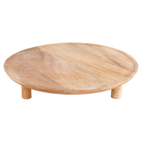 Taca do serwowania drewniana na nóżkach 30,5 cm Taca do serwowania drewniana na nóżkach 30,5 cm
