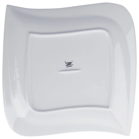 Talerz deserowy porcelanowy MONA 21,5x21,5 cm Talerz deserowy porcelanowy MONA 21,5x21,5 cm