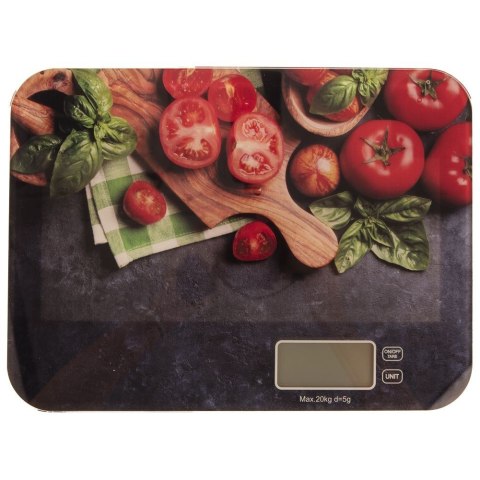 Waga kuchenna elektroniczna płaska szklana 20kg