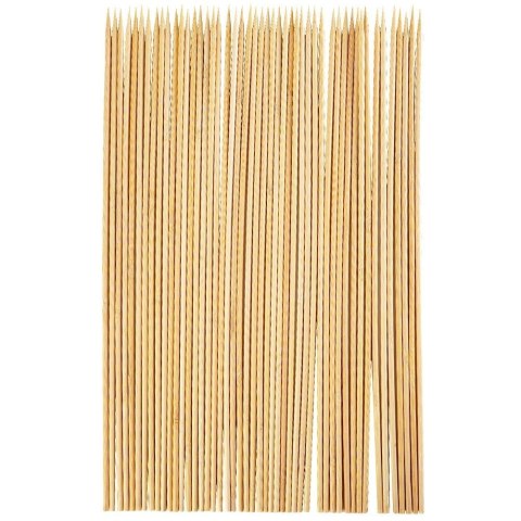 Wykałaczki drewniane szpikulce do szaszłyków długie zestaw 50 szt. 30 cm