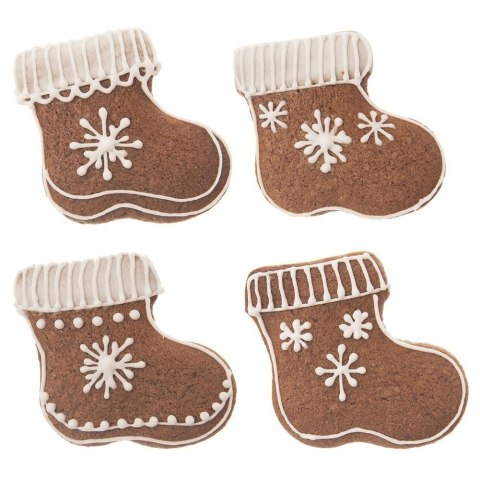 Wykrawacz do ciastek stalowy skarpeta 6 cm Wykrawacz do ciastek stalowy skarpeta 6 cm