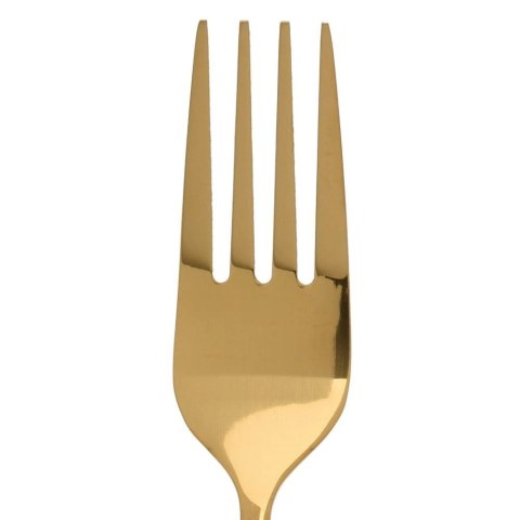 Zestaw Sztućców Stalowy Czarno-Złoty dla 4 osób EXCELLENT HOUSEWARE 16 el. Zestaw Sztućców Stalowy Czarno-Złoty dla 4 osób EXCELLENT HOUSEWARE 16 el.