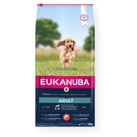 EUKANUBA Adult Salmon & Barley - sucha karma dla psa - 12 kg EUKANUBA Adult Salmon & Barley - sucha karma dla psa - 12 kg