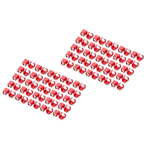Klips na wtyk RJ45 DIGITUS czerwony, opakowanie 100 szt. Klips na wtyk RJ45 DIGITUS czerwony, opakowanie 100 szt.
